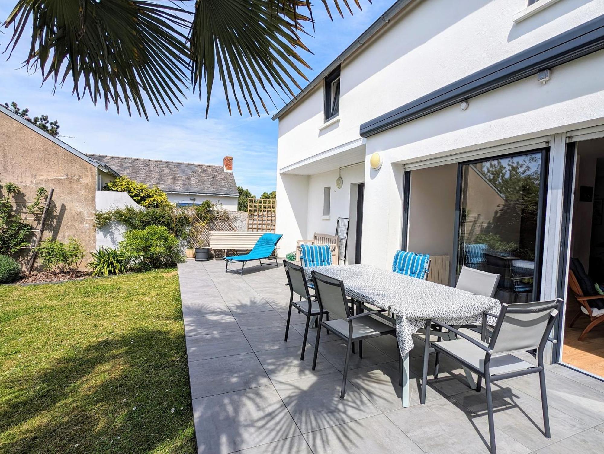 Maison Spacieuse Avec Jardin Proche Plage & Centre Pornic Eksteriør bilde